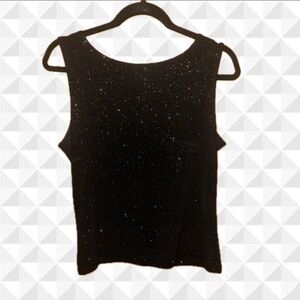 Y2K Bling sparkle tank top